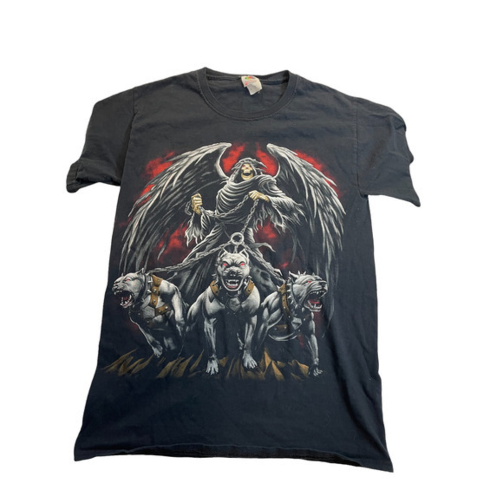 Sz. S Grim Reaper Death Dogs Tee